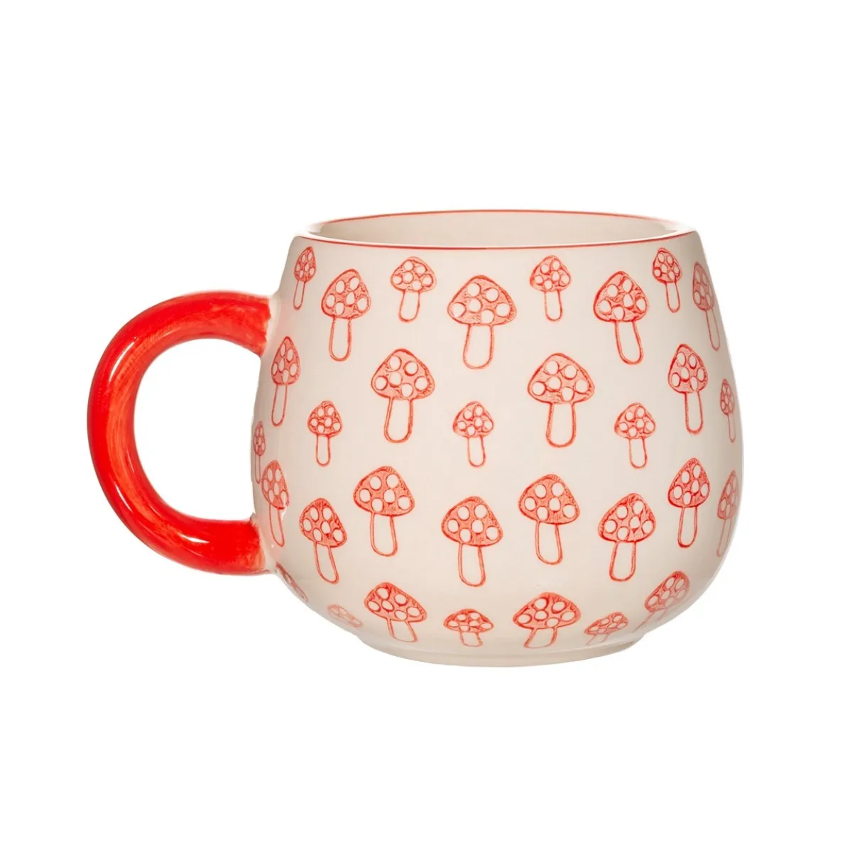 Mushroom Print Mug