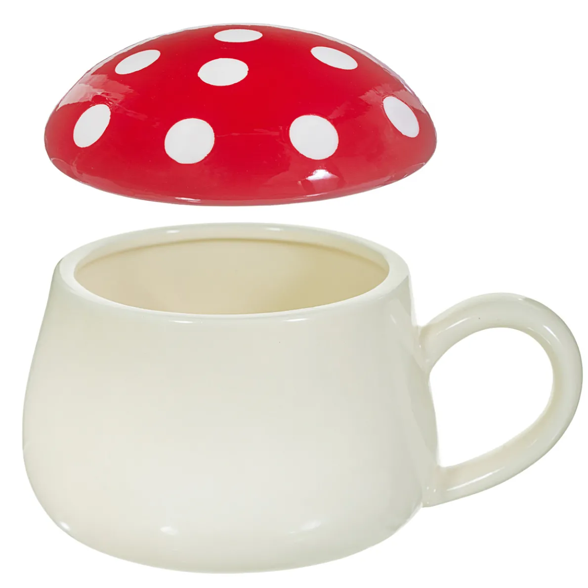Mushroom Soup Bowl with Lid