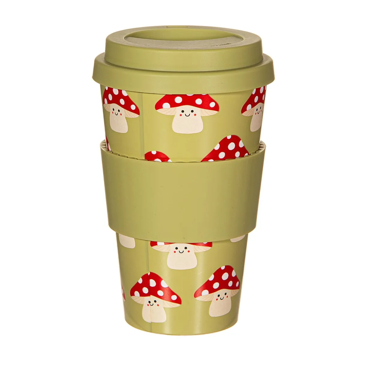 Mushroom Travel Coffee Cup