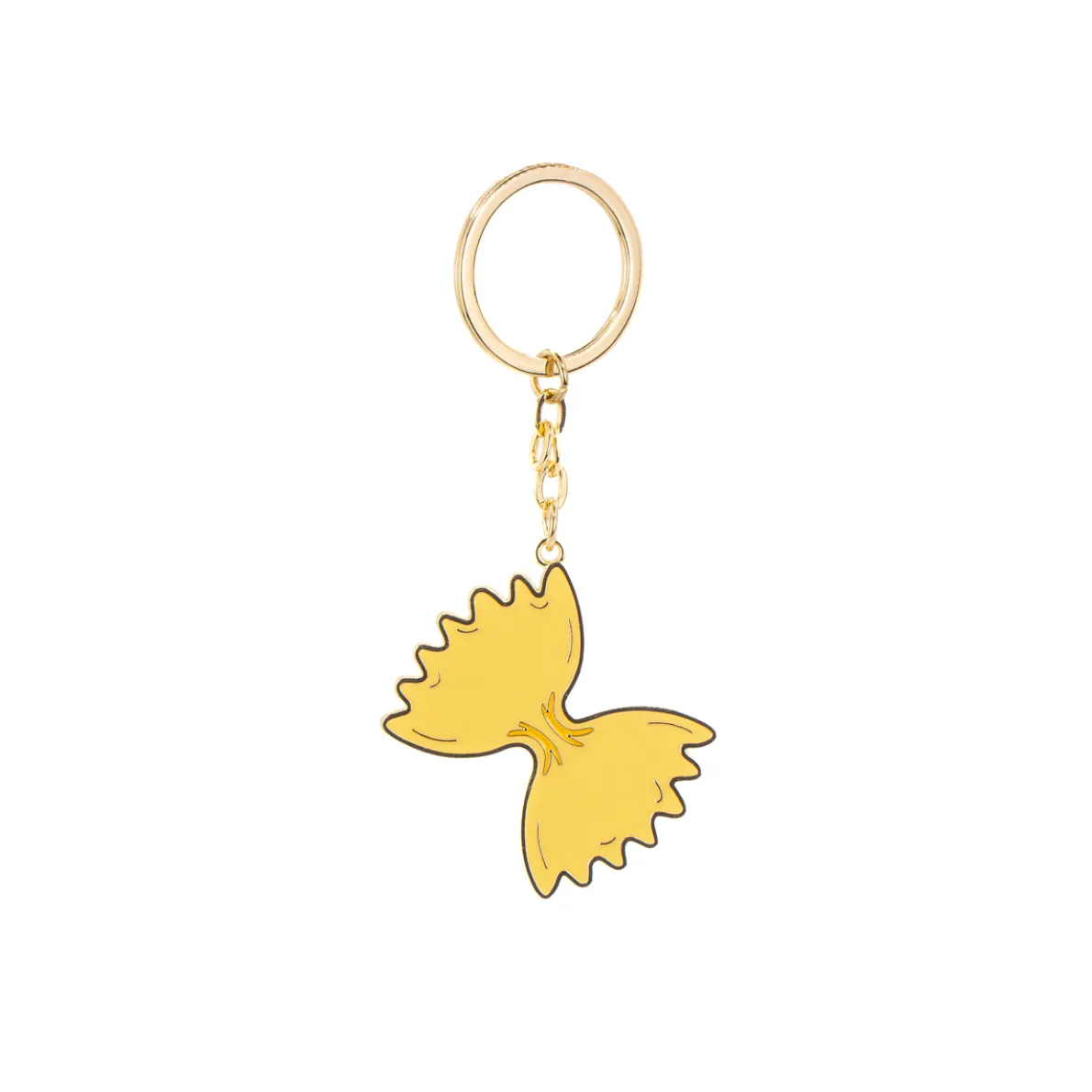 Pasta Shaped Keyring