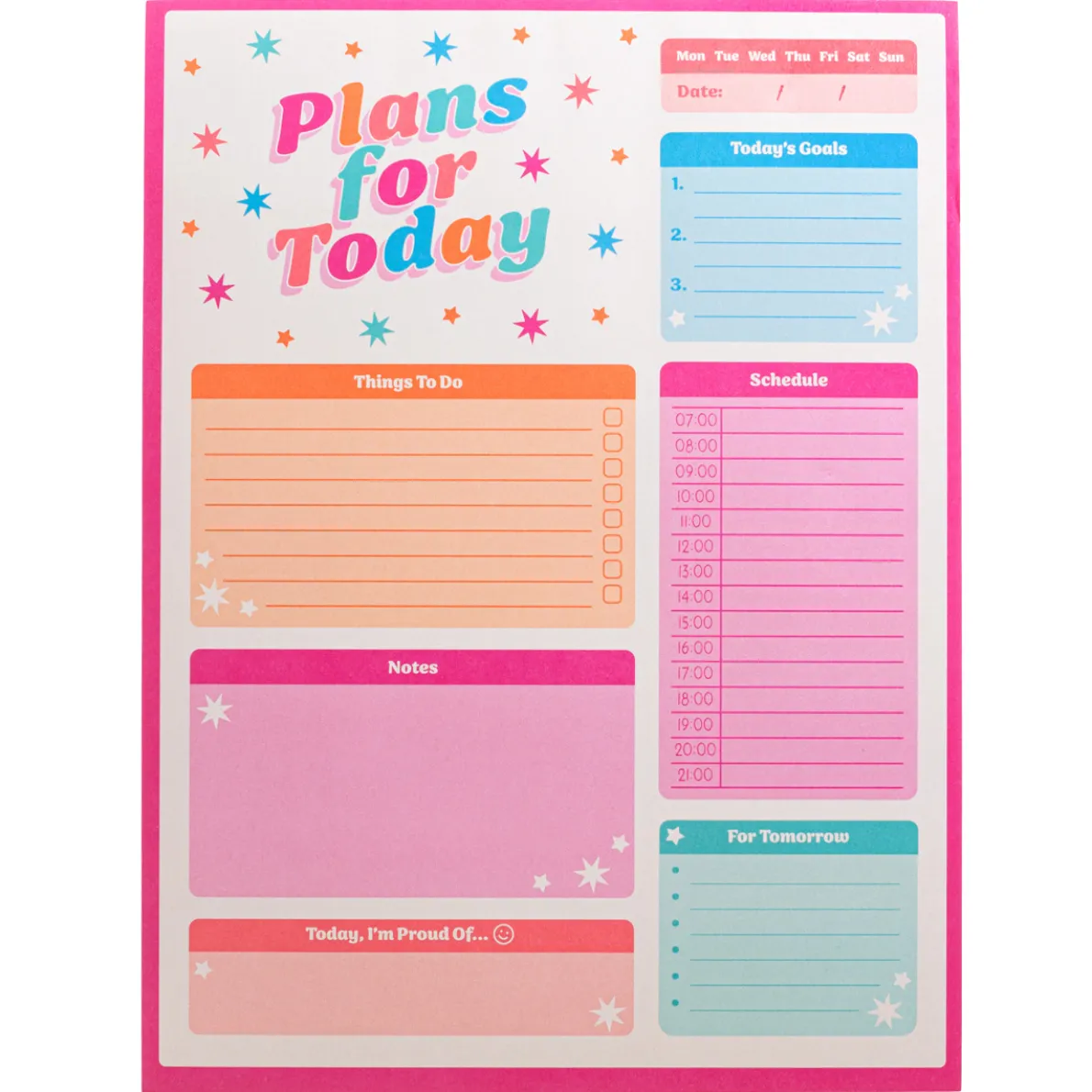 Plans for Today Deskpad