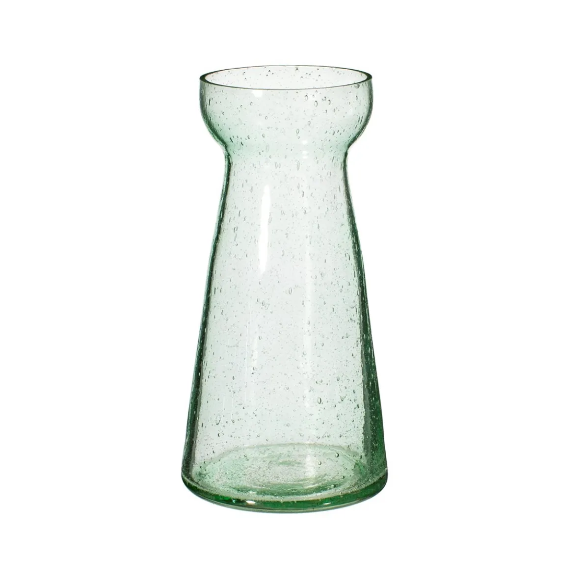 Recycled Glass Bulb Vase