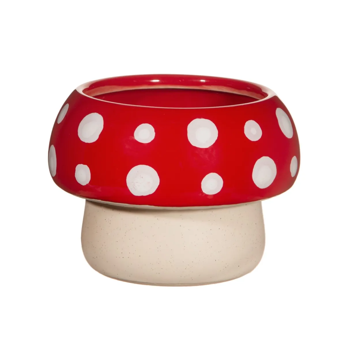 Red Mushroom Large Planter