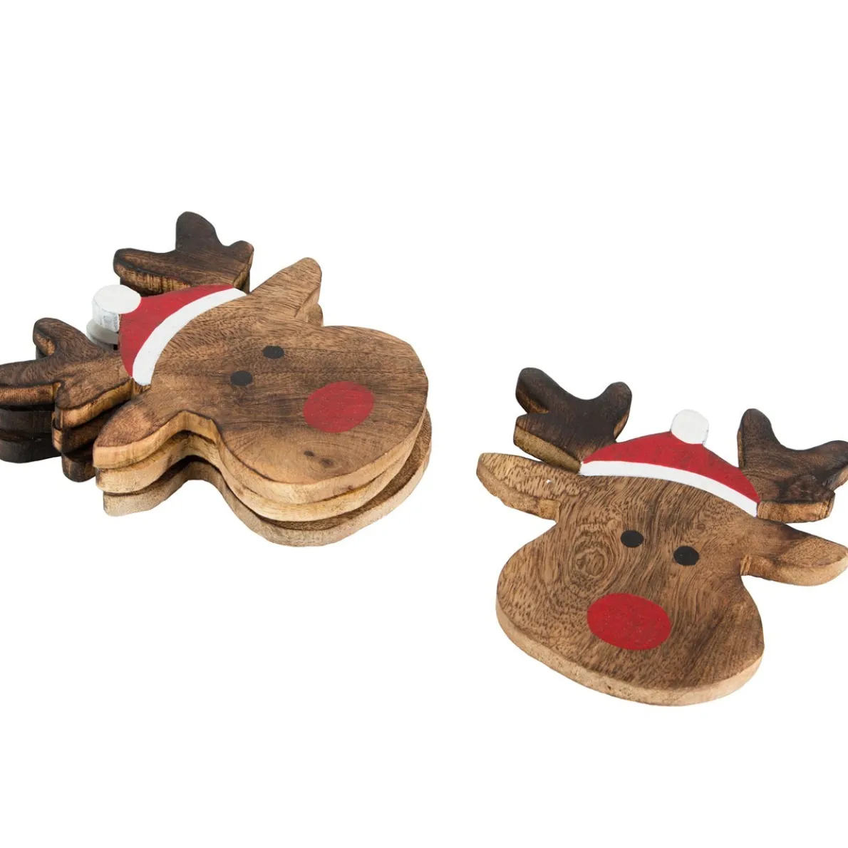 Rudolph the Reindeer Coasters - Set of 4