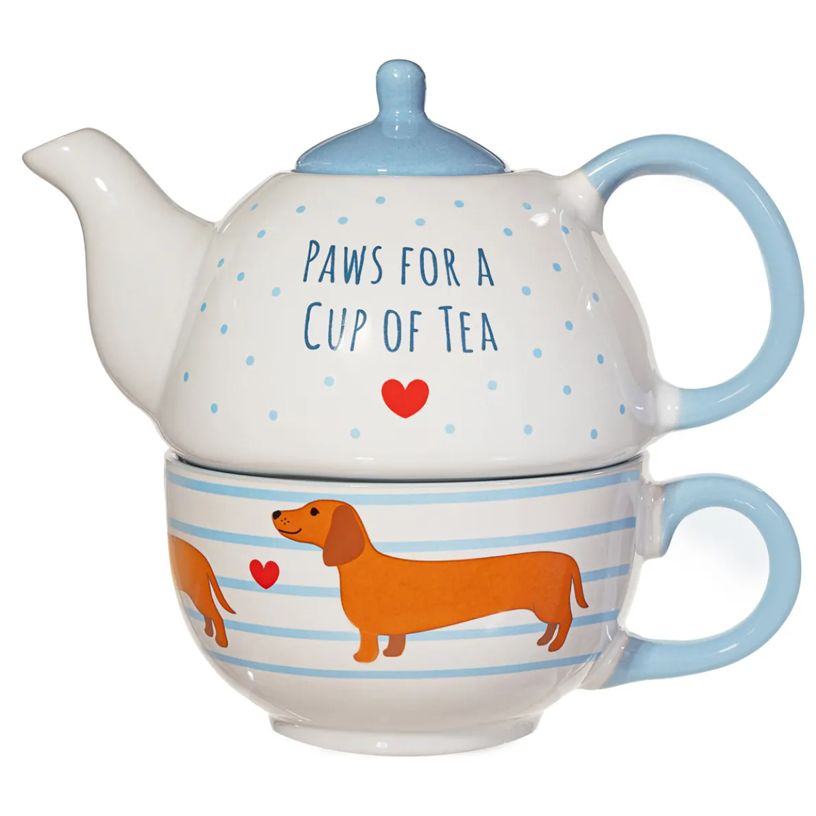 Sausage Dog Tea for One