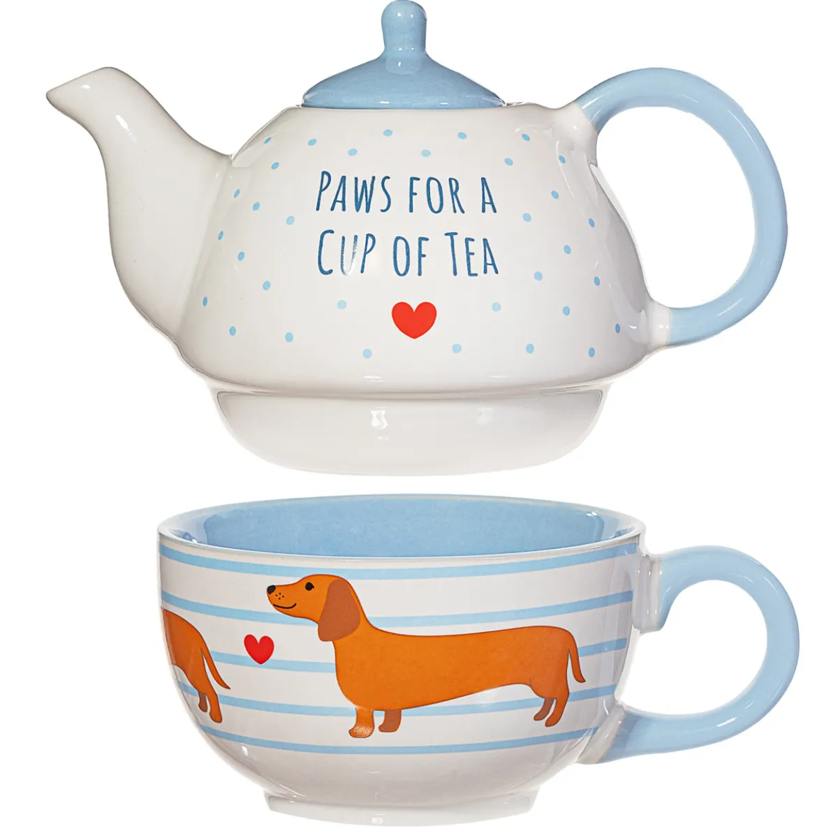 Sausage Dog Tea for One