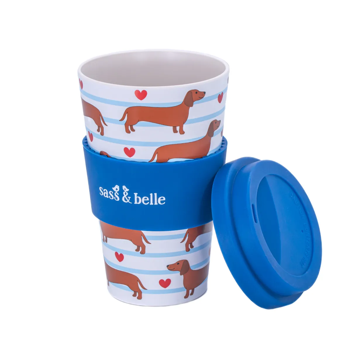 Sausage Dog Travel Coffee Cup