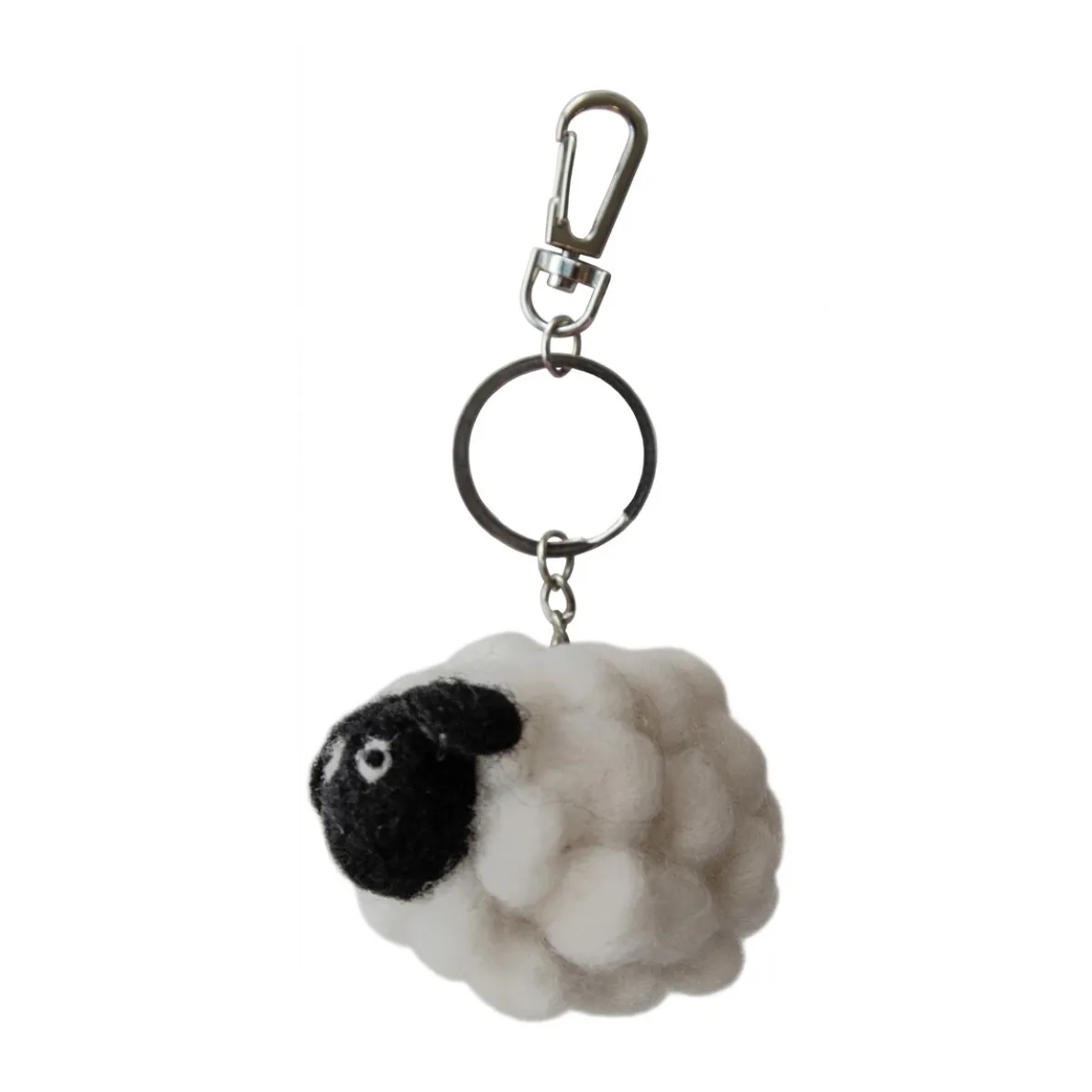 Sheep Felt Keyring
