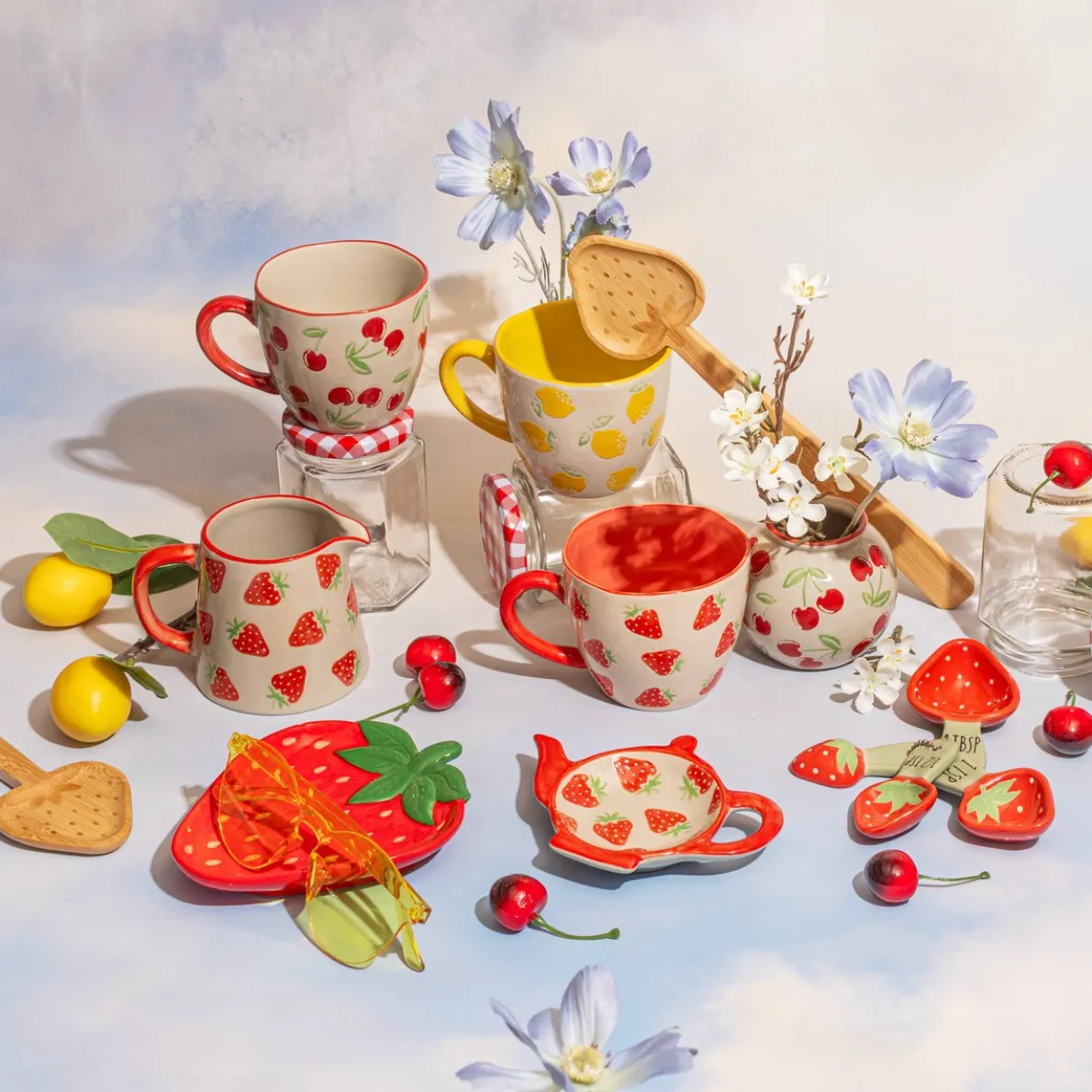 Strawberry Tea Bag Dish