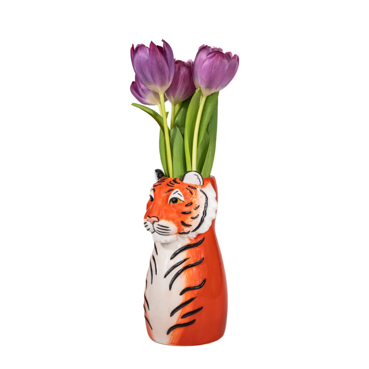Tiger Shaped Vase