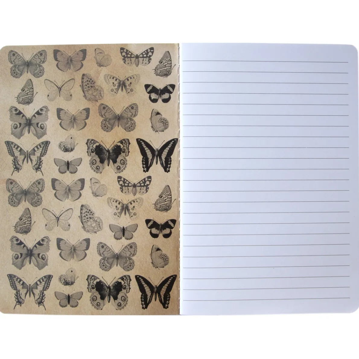 Vintage Butterflies A5 Notebook