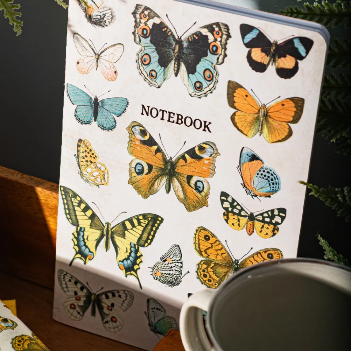 Vintage Butterflies A5 Notebook