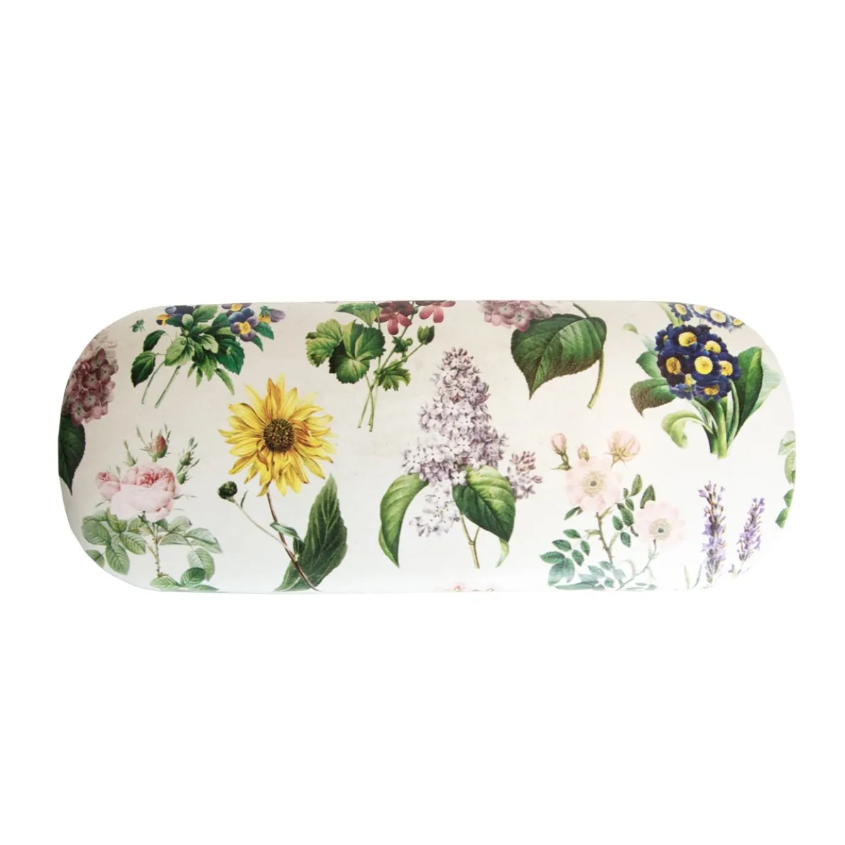 Vintage Flowers Glasses Case
