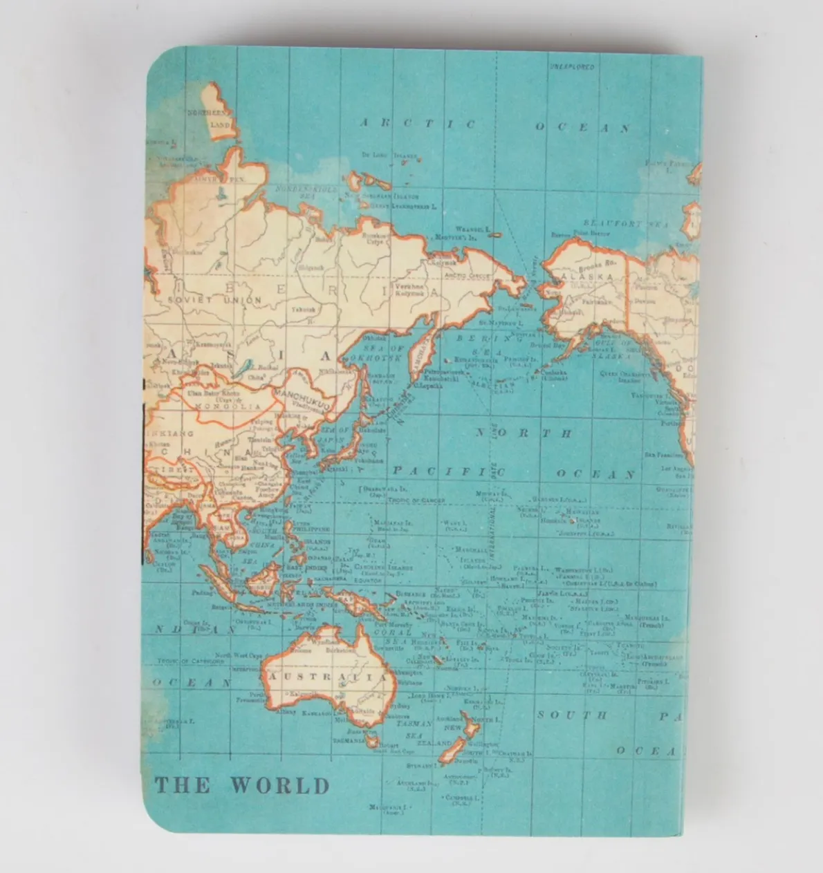Vintage Map Big Ideas Pocket Notebook