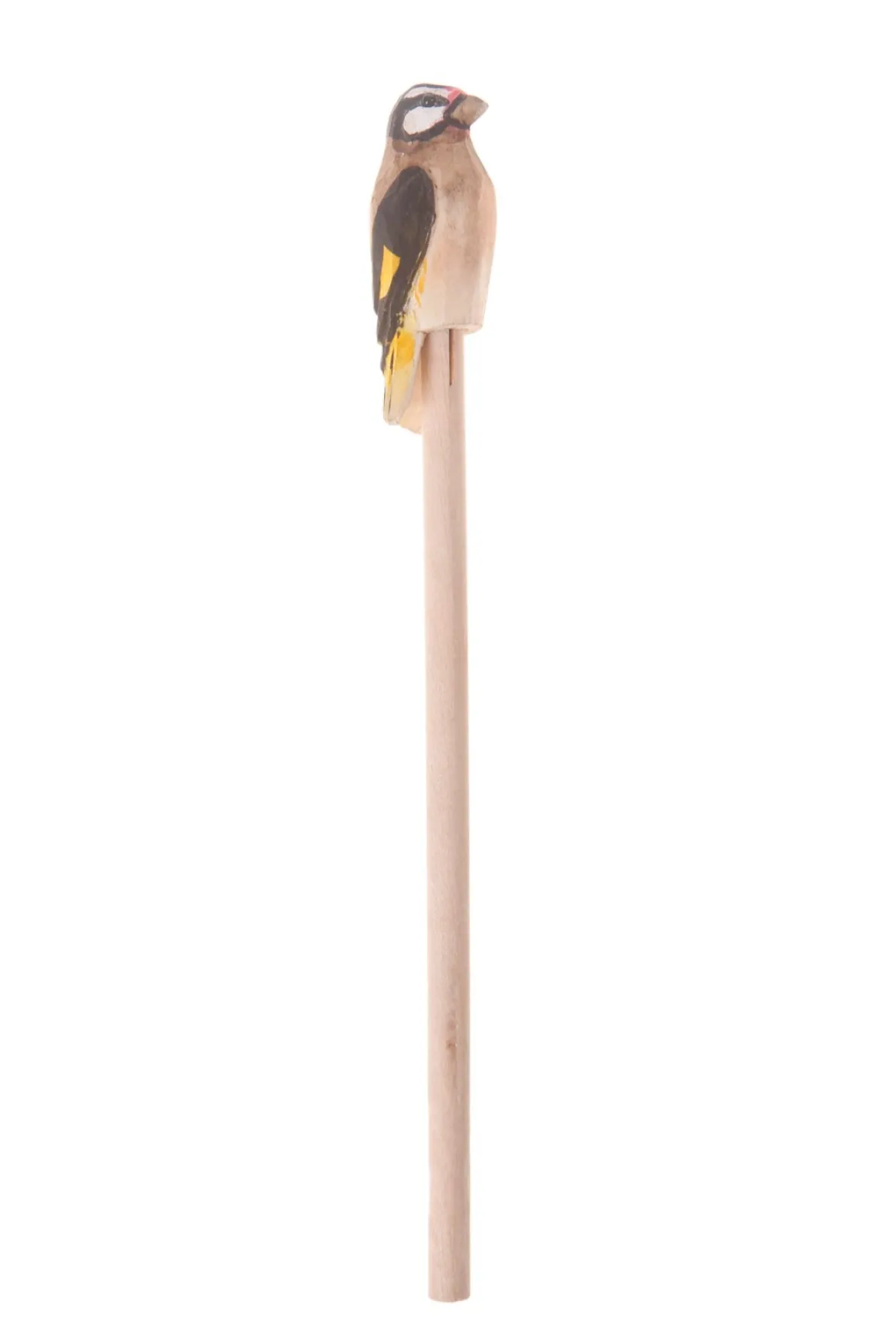 Yellow Wooden British Bird Pencil